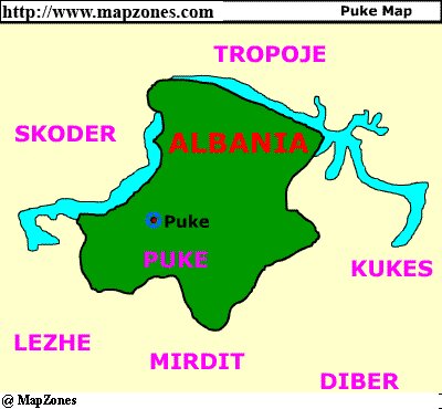 Map of Puke