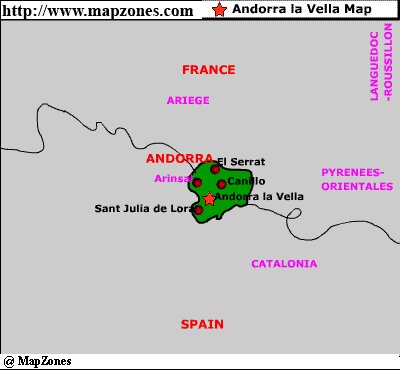 Map of Andorra_la_vella