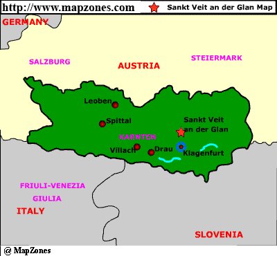 Map of Sankt_veit_an_der_glan