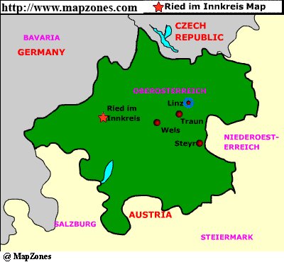 Map of Ried_im_innkreis