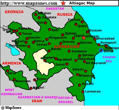 Map of Altiagac