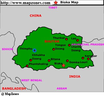 Map of Bioka
