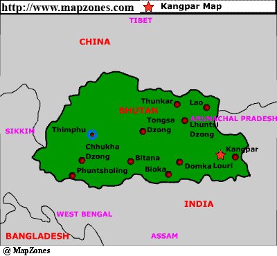 Map of Kangpar