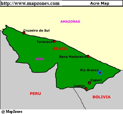Map of Acre
