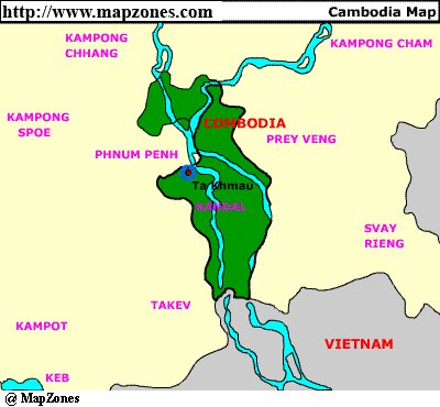 Map of Kandal