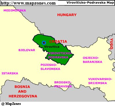 Map of Viroviticko_podravska