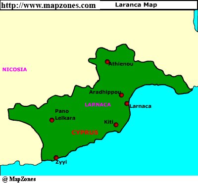 Map of Laranca