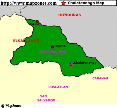 Map of Chalatenango_city