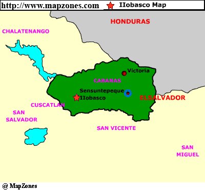 Map of Iiobasco