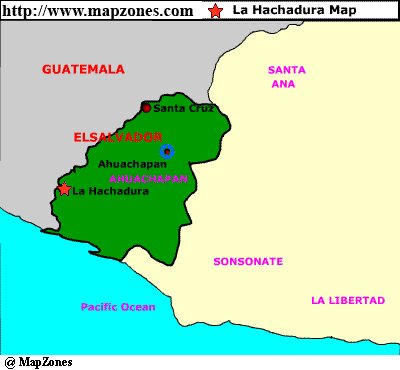 Map of La_hachadura