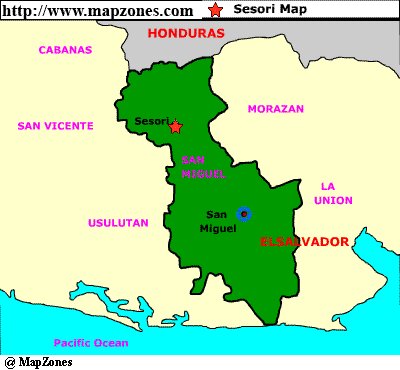 Map of Sesori