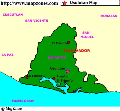 Map of Usulutan_city