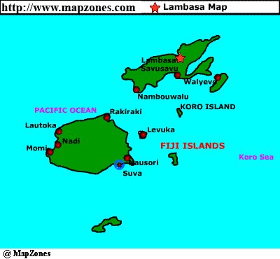 Map of Lambasa