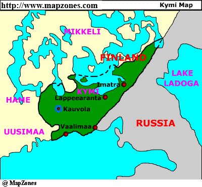 Map of Kymi