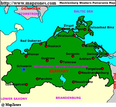 Map of Mecklenburg_western_pomeran