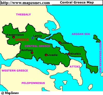 Map of Central_greece