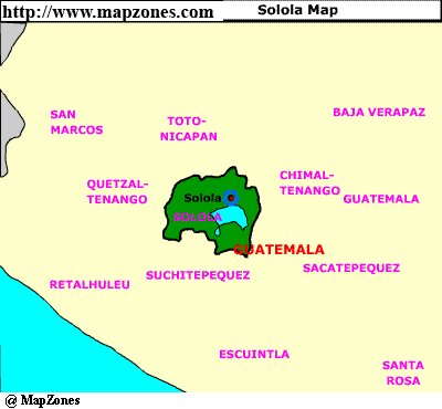 Map of Solola