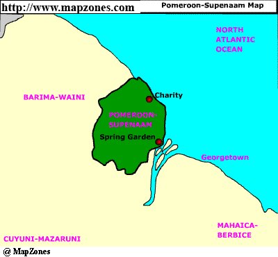 Map of Pomeroon_supenaam
