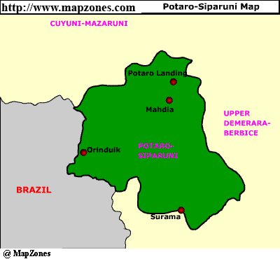Map of Potaro_siparuni