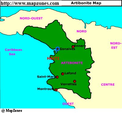 Map of Artibonite