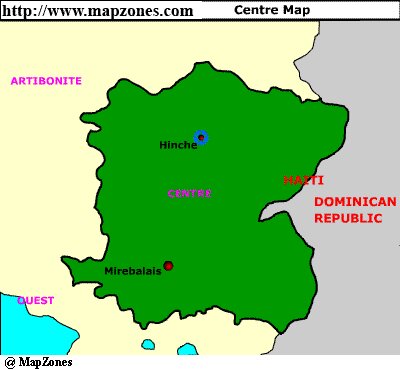 Map of Centre