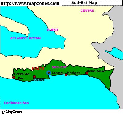 Map of Sud_est