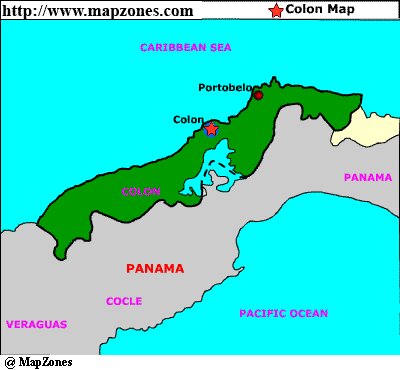 Map of Colon