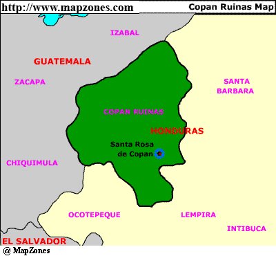 Map of Copan_ruinas