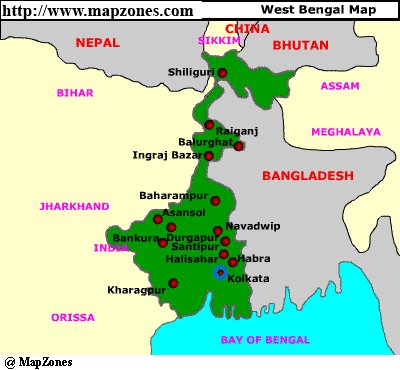Map of West_bengal