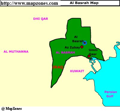 Map of Al_basrah