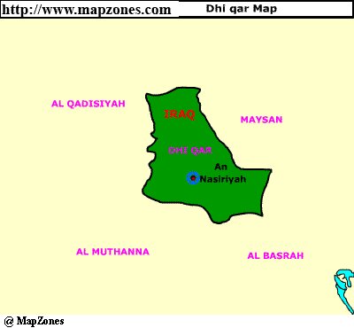 Map of Dhi_qar