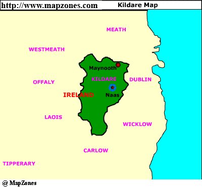 Map of Kildare