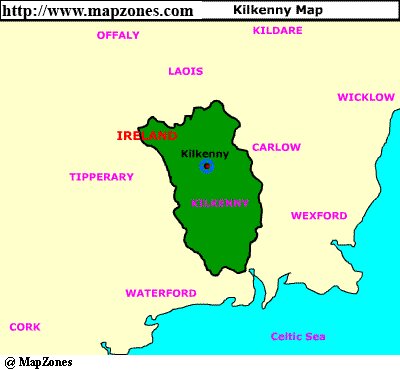 Map of Kilkenny