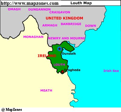 Map of Louth