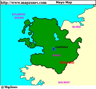 Map of Mayo