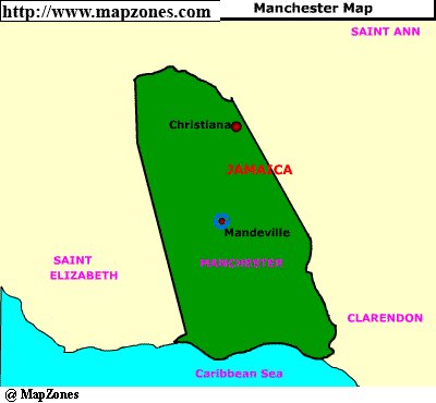 Map of Manchester