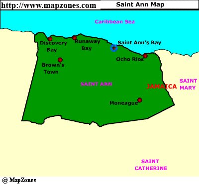 Map of Saint_ann