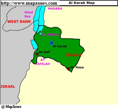 Map of Al_karak