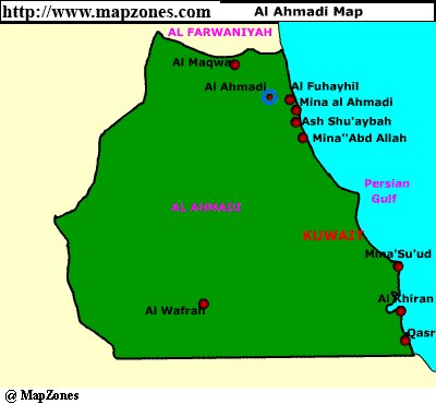 Map of Al_ahmadi