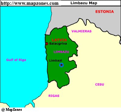 Map of Limbazu