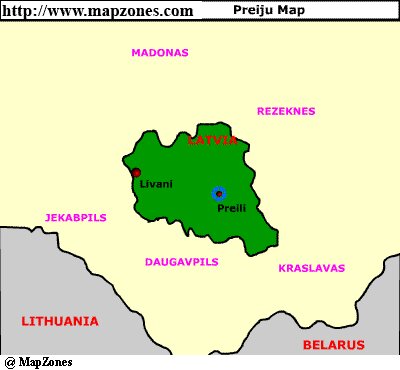 Map of Preiju
