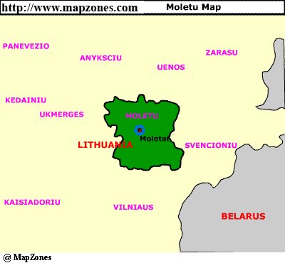 Map of Moletu