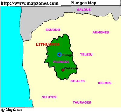 Map of Plunges