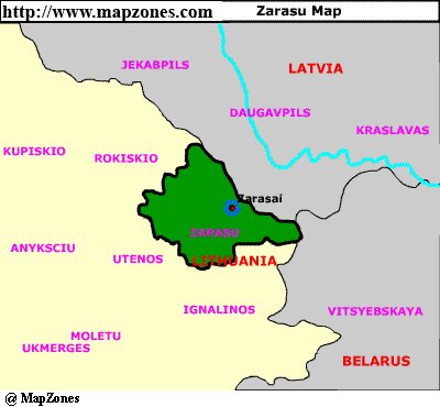 Map of Zarasu