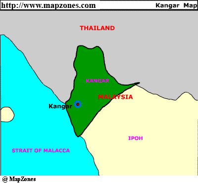 Map of Kangar