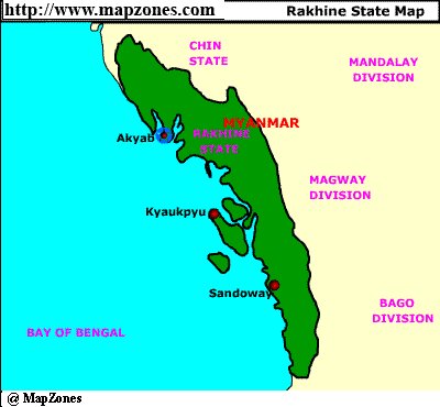 Map of Rakhine_state