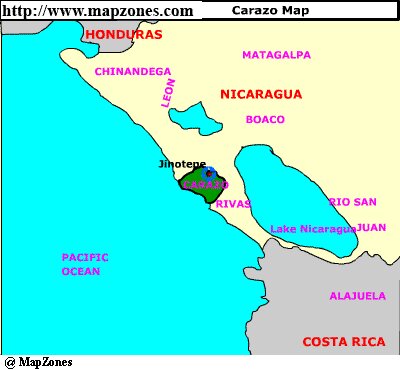 Map of Carazo