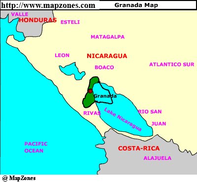 Map of Granada