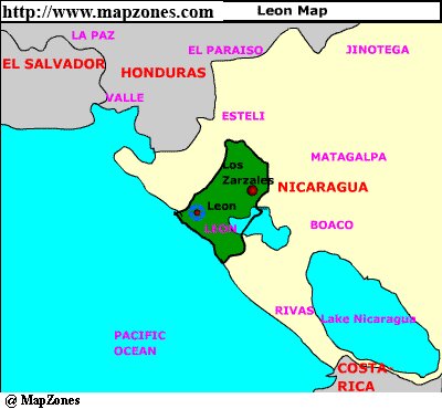 Map of Leon