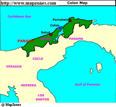 Map of Colon